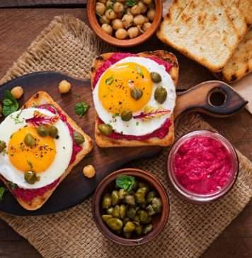 Tosty z buraczanym hummusem – na dobry początek dnia