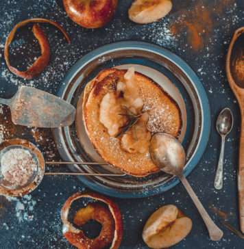 Racuszki z jabłkami na bazie Jogurtu Skyr