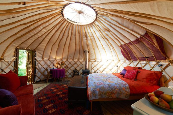 moda na glamping