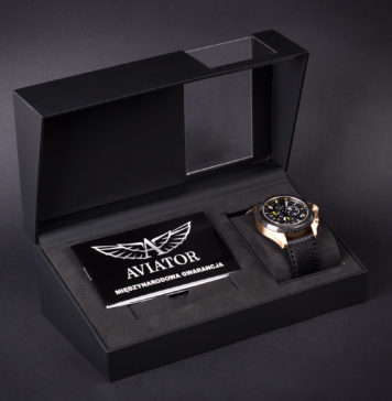 Luksus za wschodniej granicy. Co trzeba wiedzieć o zegarkach Aviator? Aviator - w ciemnym pudełku