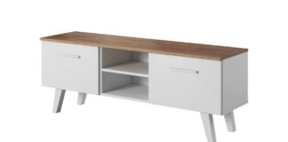 6 nowoczesnych szafek RTV do salonu w skandynawskim stylu Szafka RTV