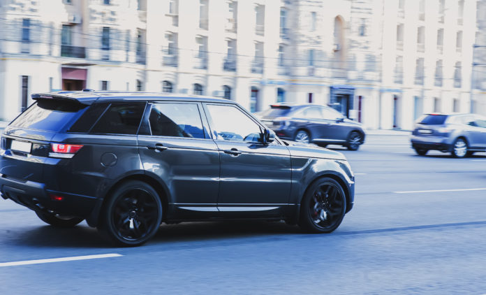 suv w mieście suv w mieście