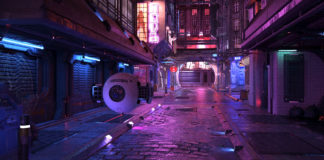 Premiera Cyberpunk 2077 tuż, tuż. O czym opowie nowa gra studia CD Projekt Red? miasto cyberpunk