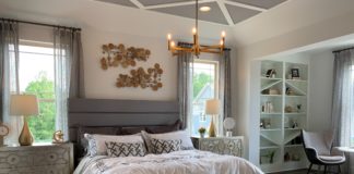 Lampy MAXLIGHT – ambitne krajowe pomysły designerskie Piękna sypialnia z efektownym żyrandolem