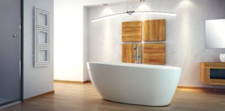 Wanny wolnostojące – luksus w łazience! wanna wolnostojąca w eleganckim wnętrzu