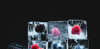 Które produkty spożywcze można mrozić i przez jak czas? owoce zamrożone w kostkach lodu