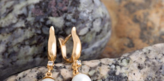 Czy srebrne kolczyki pozłacane to dobry wybór? kolczyki pozłacane z kryształkami i perłami