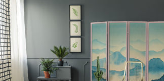 Dekoracja dla miłośników gór, czyli malownicze naklejki na ściany Naklejka góry pastele