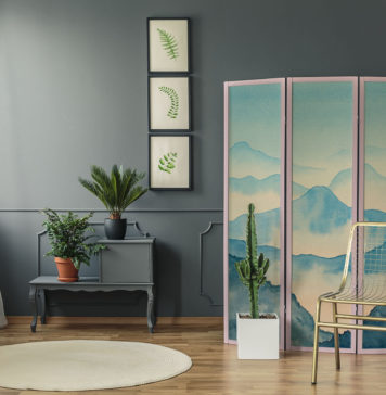 Dekoracja dla miłośników gór, czyli malownicze naklejki na ściany Naklejka góry pastele