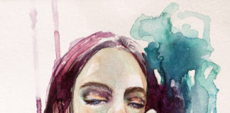 Czym jest japońskie zjawisko hikikomori? pastelowy obraz kobieta smutna