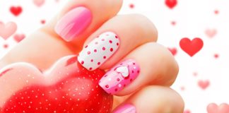 Ozdoby do paznokci – najnowsze trendy romantyczny manicure z motywem serc