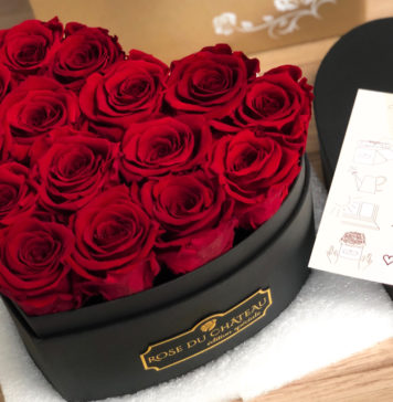 Róże – idealny prezent na Walentynki kwiaty w pudełku