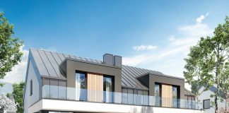 Kiedy warto wybrać projekt domu bliźniaczego? Dom w klematisach