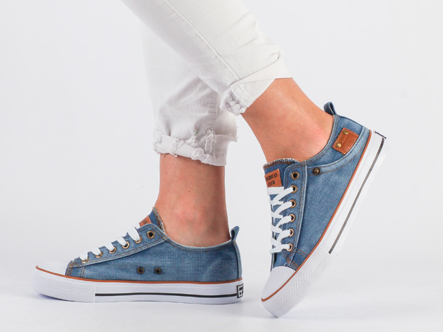 trampki jeansowe