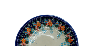 Ceramika bolesławiecka- historia, charakterystyka, etapy produkcji ceramika talerzyk