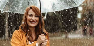 Płaszcz przeciwdeszczowy to damski must have na każdą jesień. Zobacz, jak wybrać najlepszy model! kobieta pod parasolką