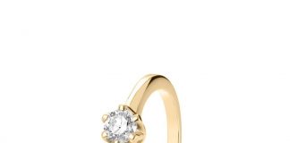 Złoty pierścionek i inna biżuteria na walentynki złoty pierścionek na walentynki