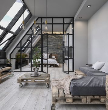 Nowoczesne mieszkanie w stylu loftu styl loftowy