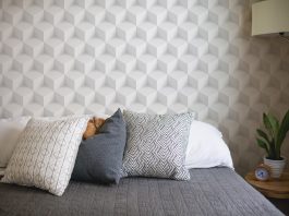 nowoczesna tapeta do sypialni