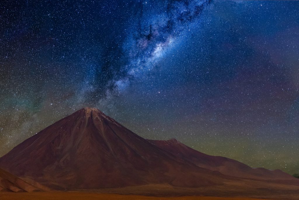 pustynia Atacama niebo
